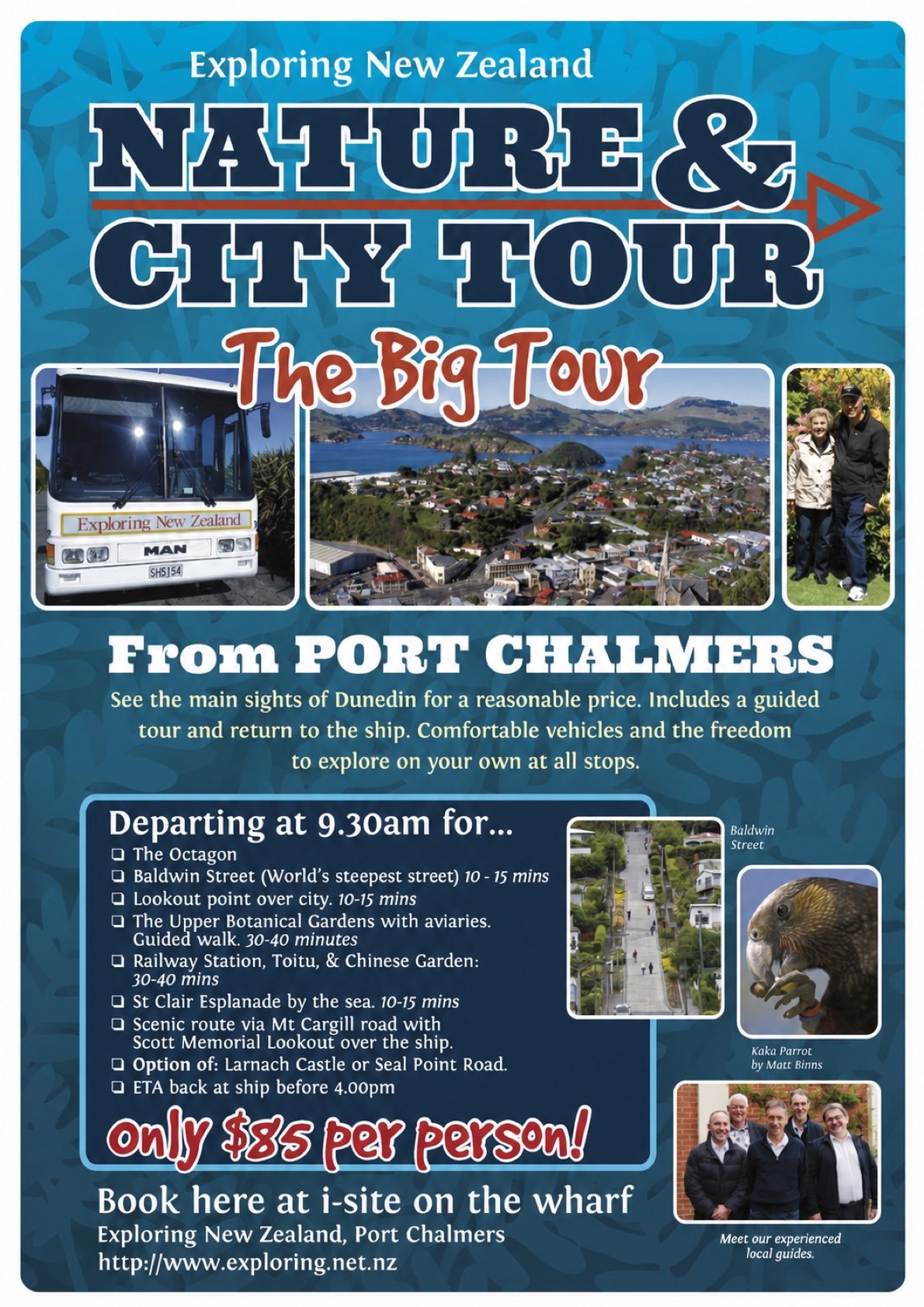 2025 Nature and City tour poster