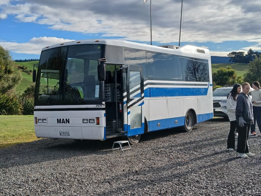 Small MAN bus for school and group transport